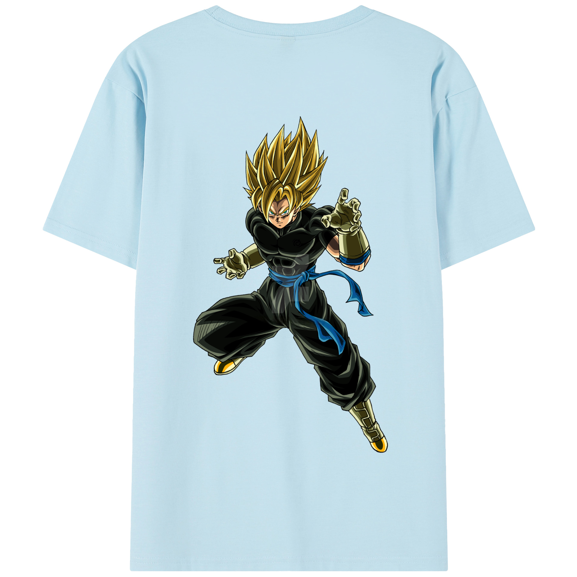 （画像用） ドラゴンボール ベジット DRAGON BALL Vegetto 綿100％半袖Tシャツ（背面プリント）